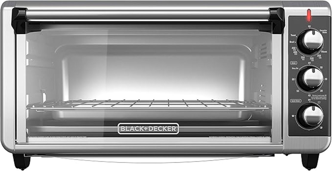 black decker convection toaster
