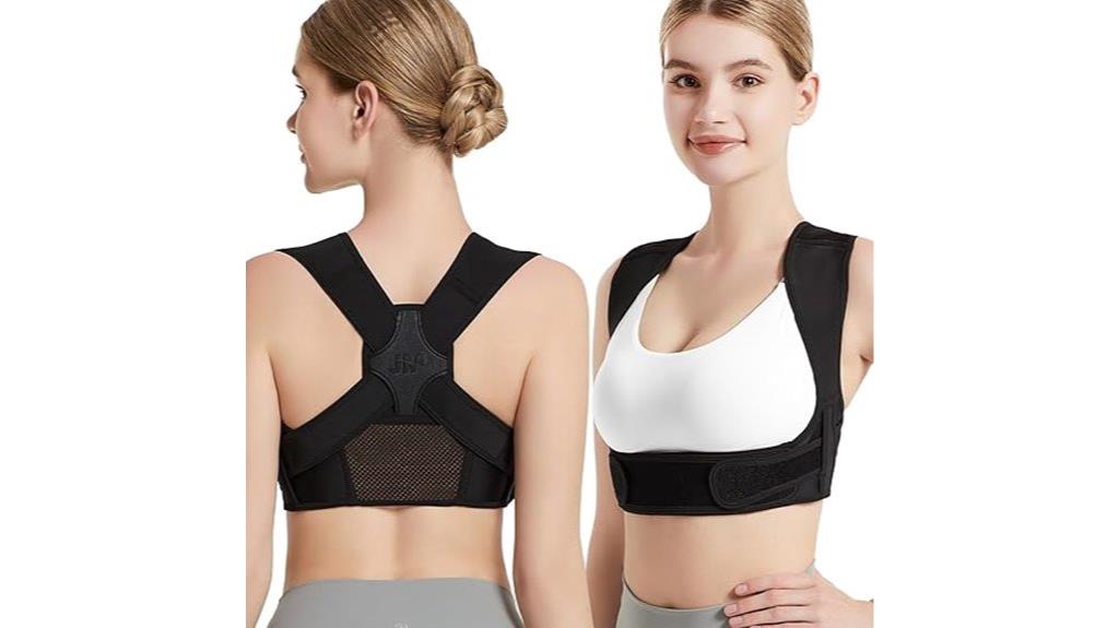 black small m posture corrector