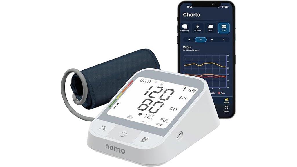 bluetooth blood pressure monitor