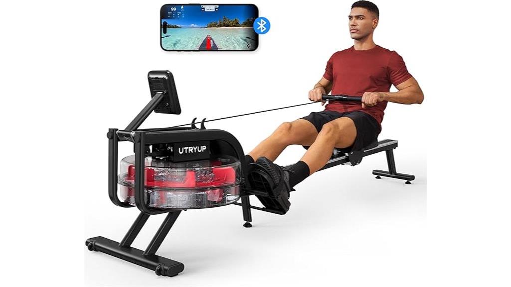 bluetooth enabled magnetic rowing