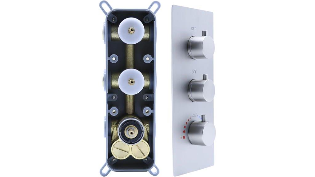 brass body shower valve