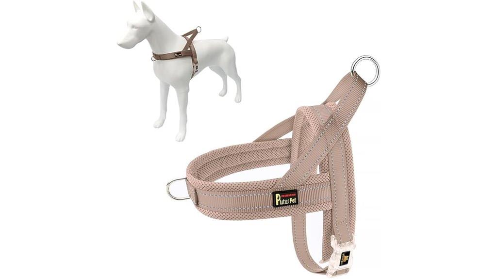 breathable mesh dog harness