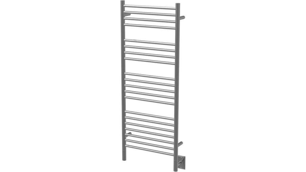 brushed dsb towel warmer