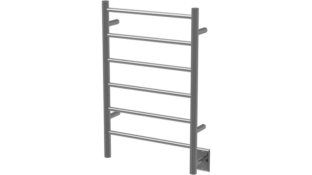brushed hardwired towel warmer