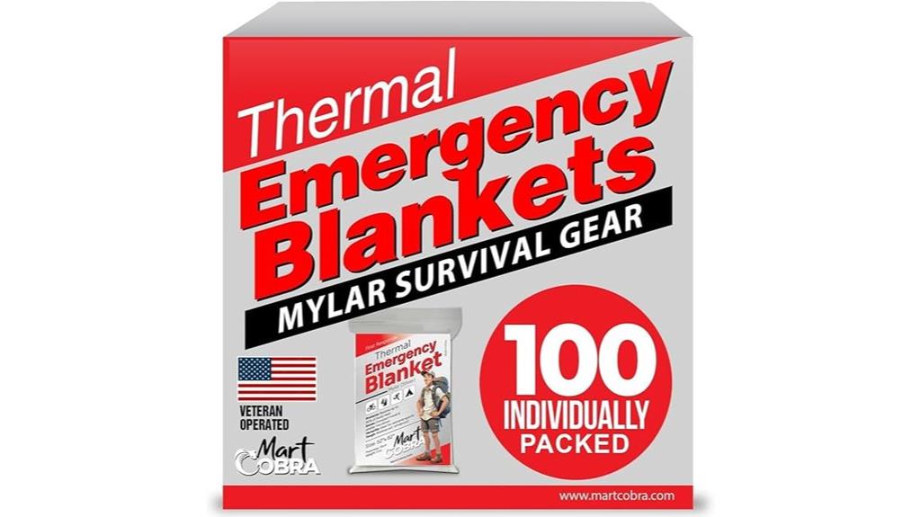 bulk emergency survival blankets