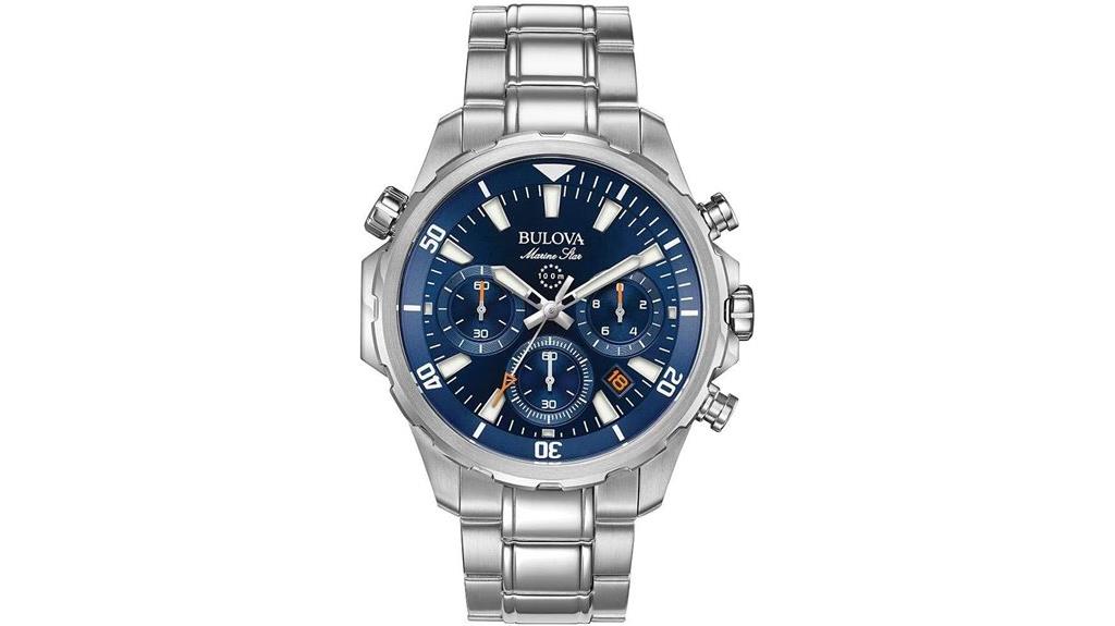 bulova marine star watch