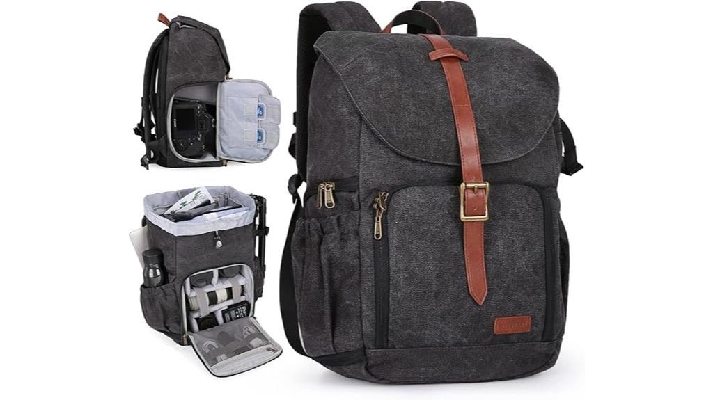 camera gear carrying backpack