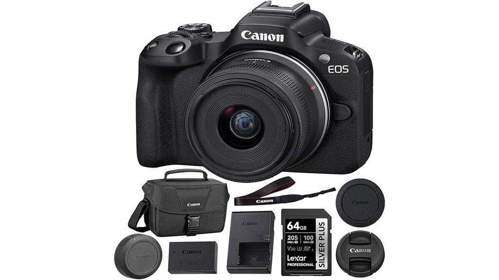 canon r50 camera bundle