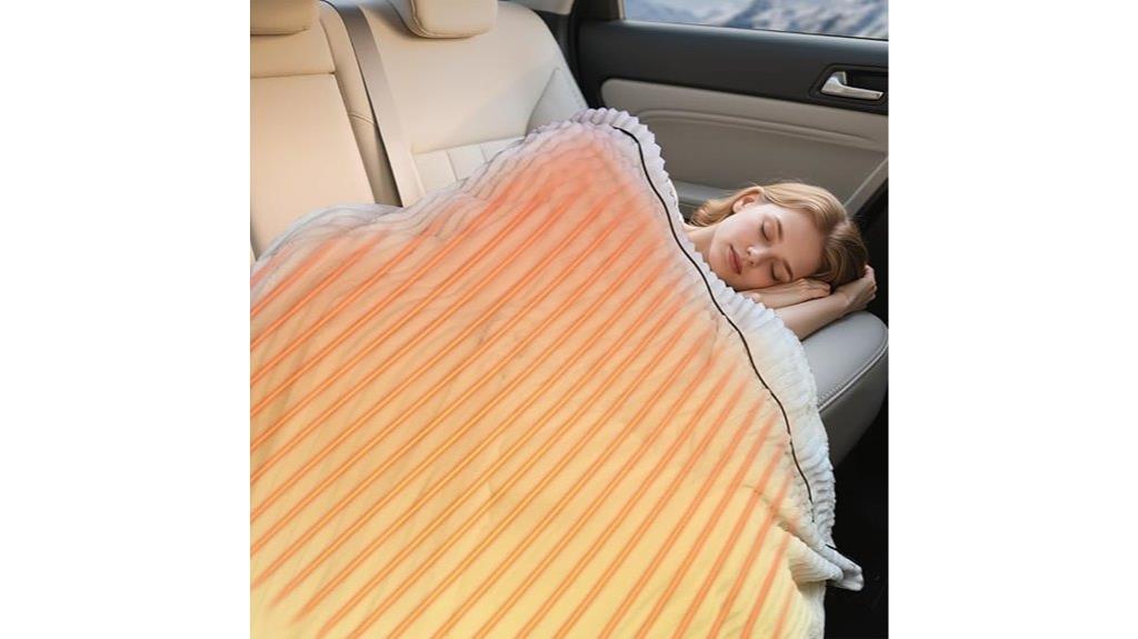 car 12v heated blanket