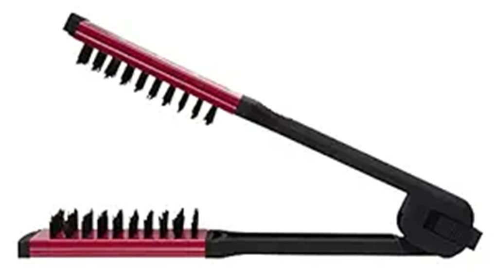 ceramic straightening nylon bristles