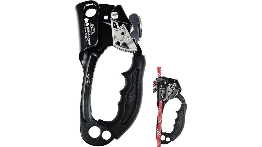 certified rope ascender equipment