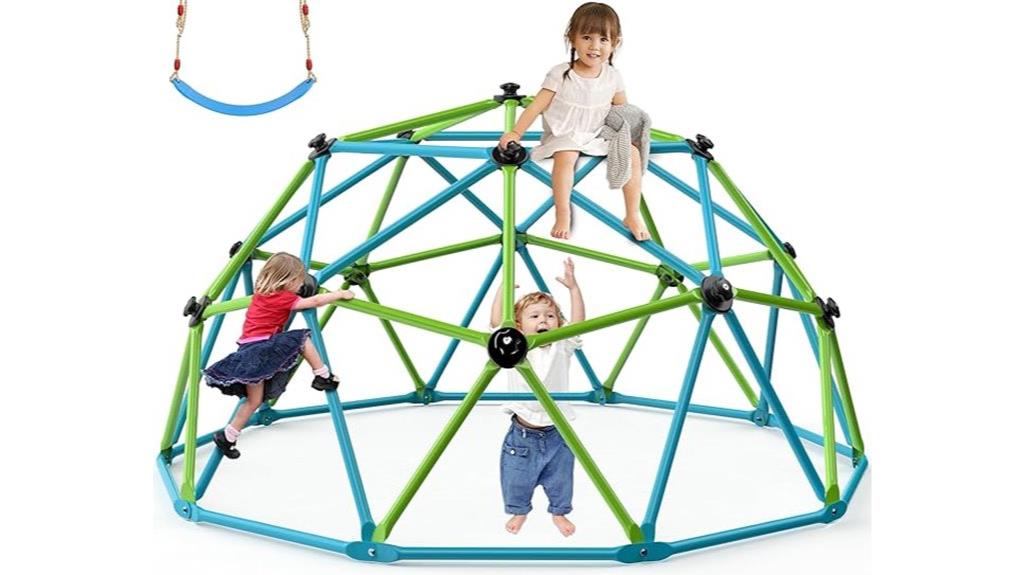 children s climbing dome swing