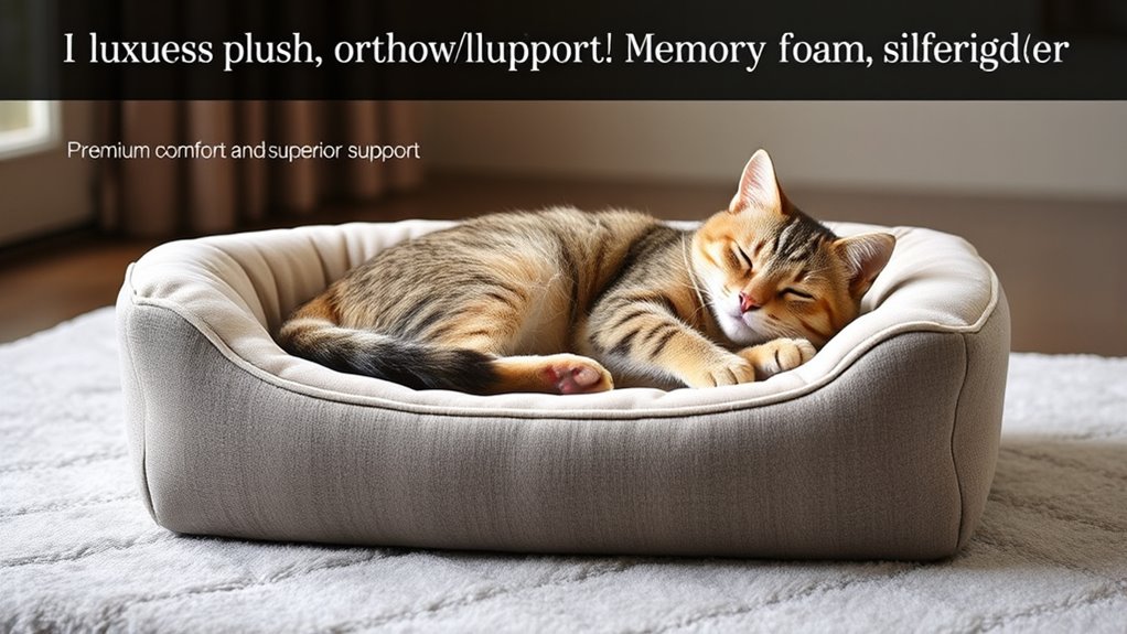 choosing comfortable cat bed