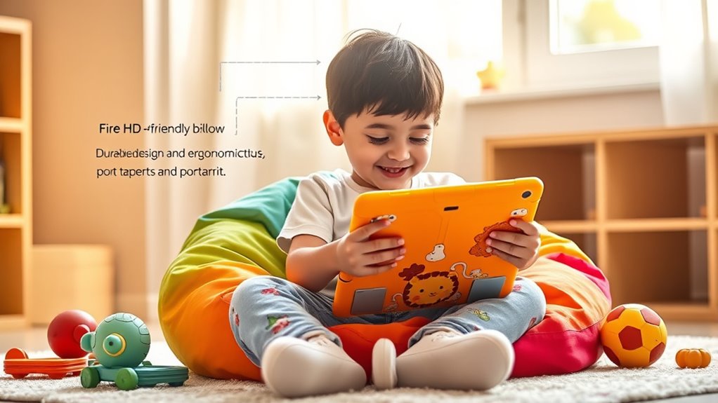 choosing kid friendly fire tablets