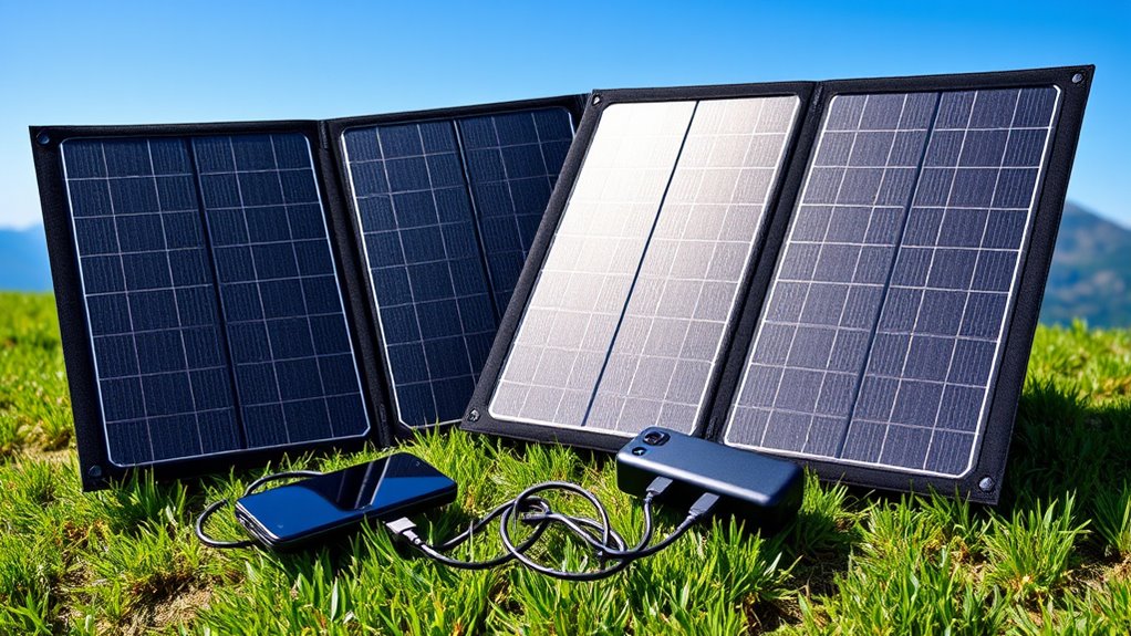 choosing portable solar chargers