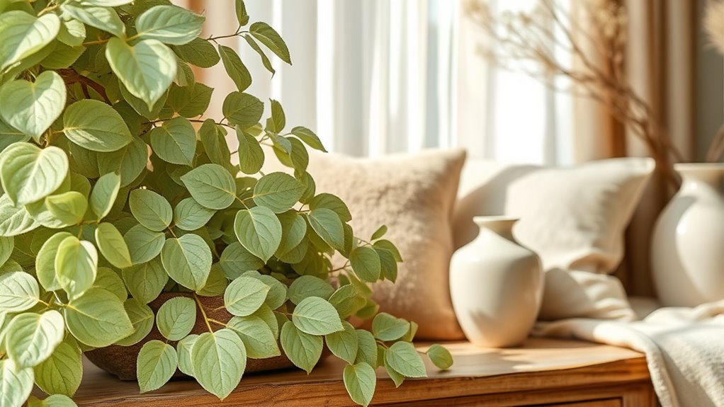 choosing soft green hues