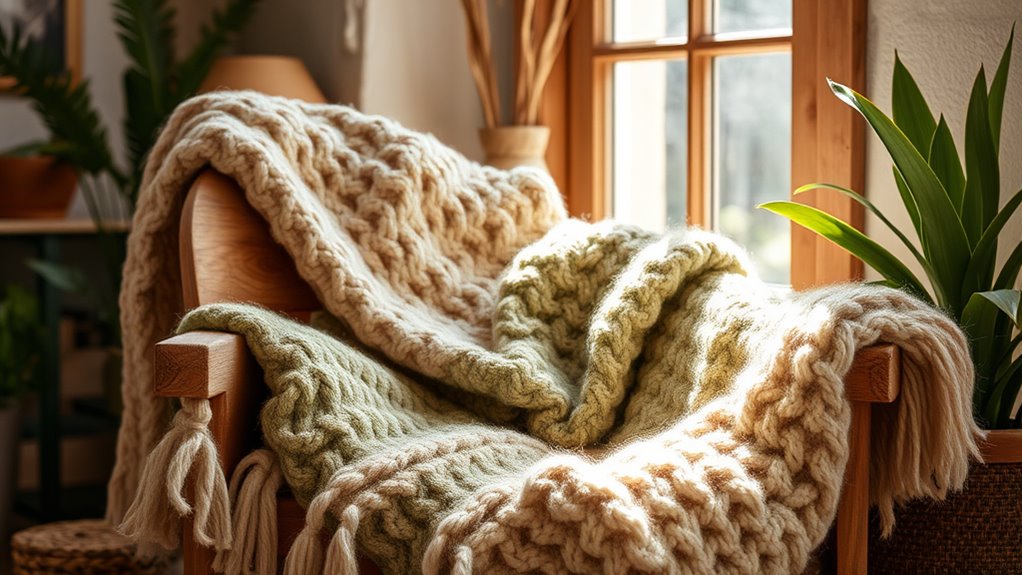 choosing warm organic fabrics