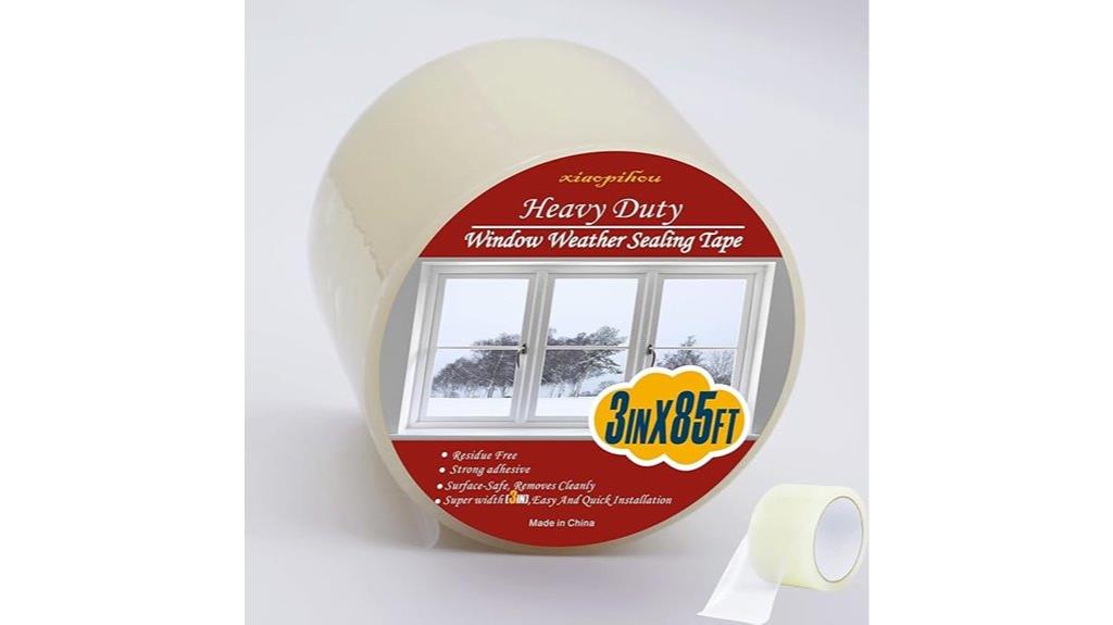 clear sealing tape for doors