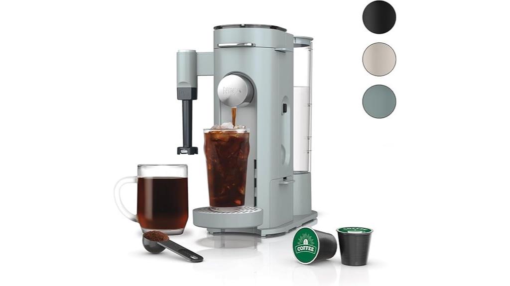 coffee maker with frother
