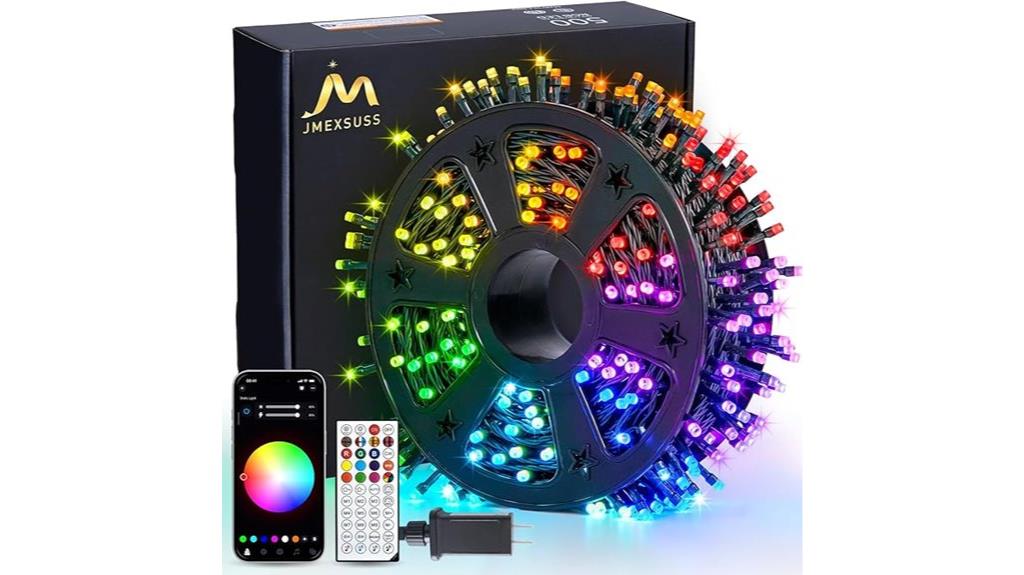 color changing christmas string lights