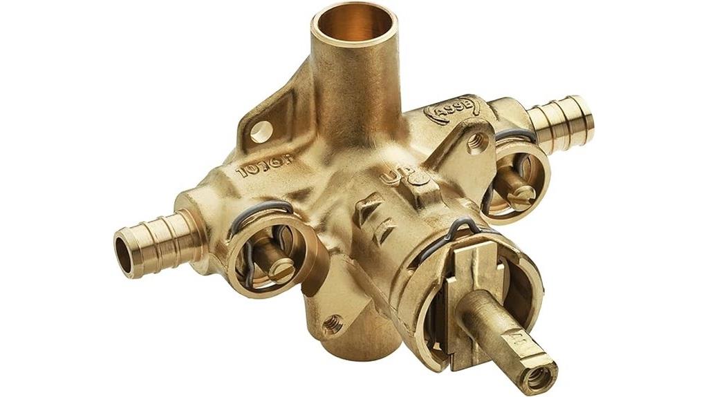commercial brass pex valve