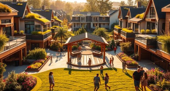 community centered residential design