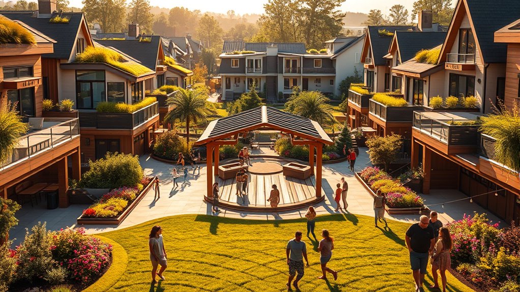 community centered residential design