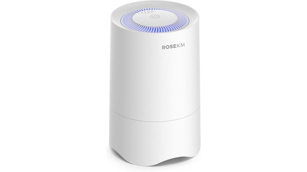 compact bedroom air purifier