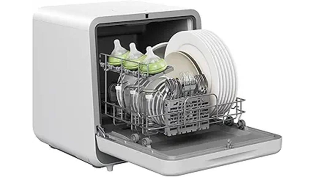 compact countertop dishwasher