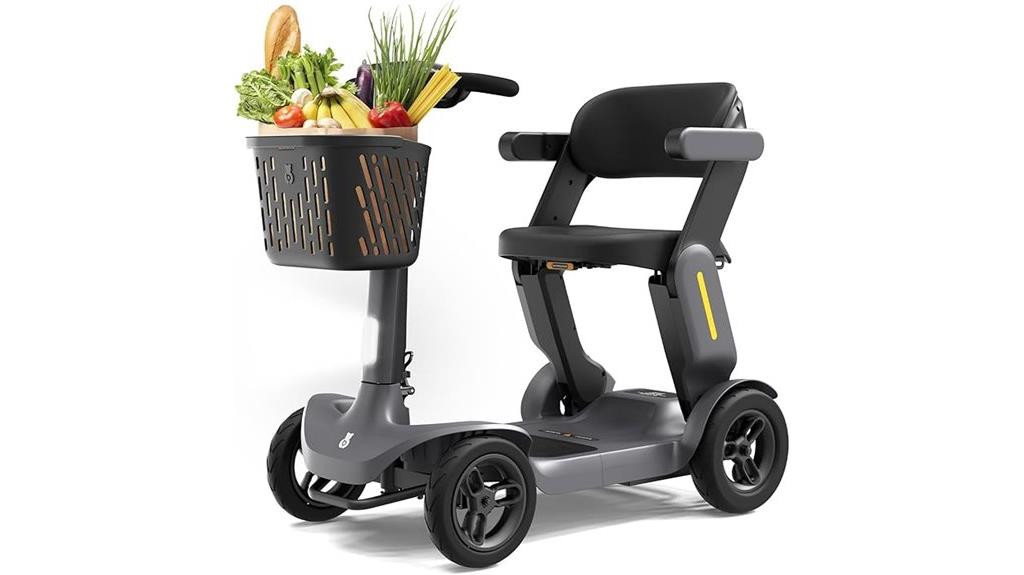 compact elderly mobility scooter