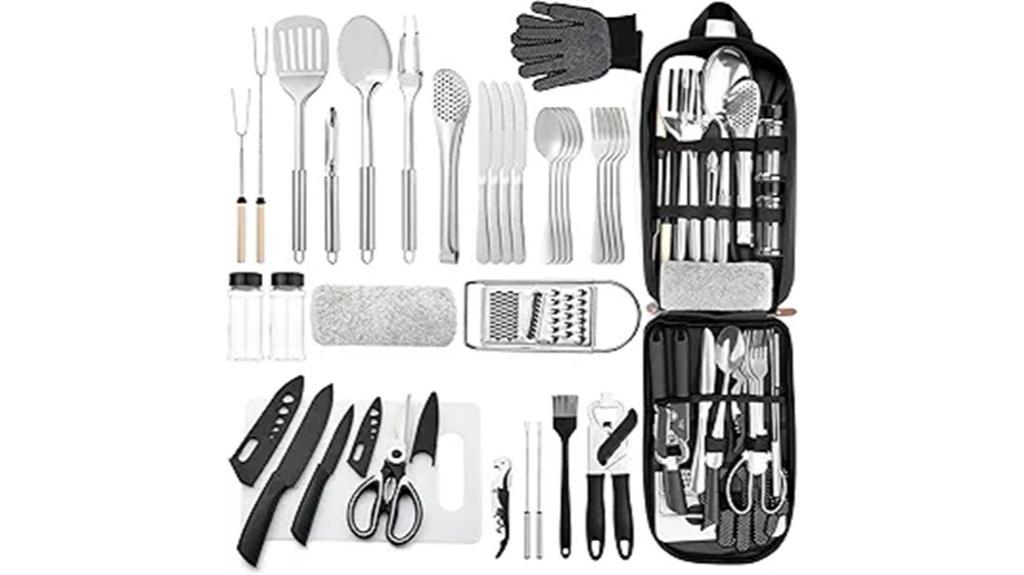 compact outdoor cooking kit