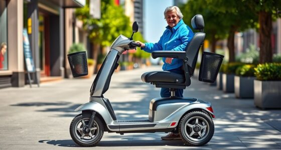 compact scooters for short seniors