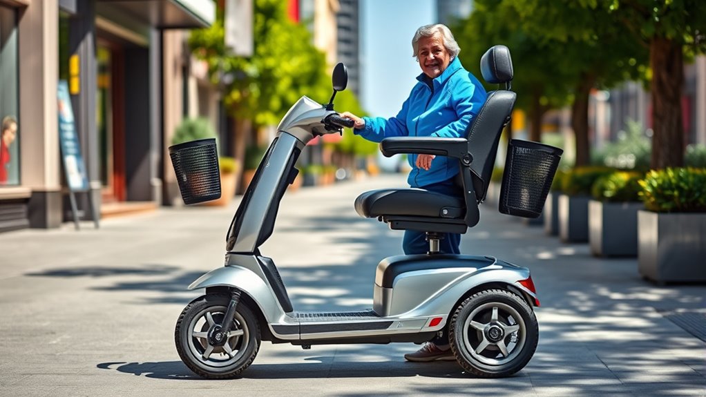 compact scooters for short seniors