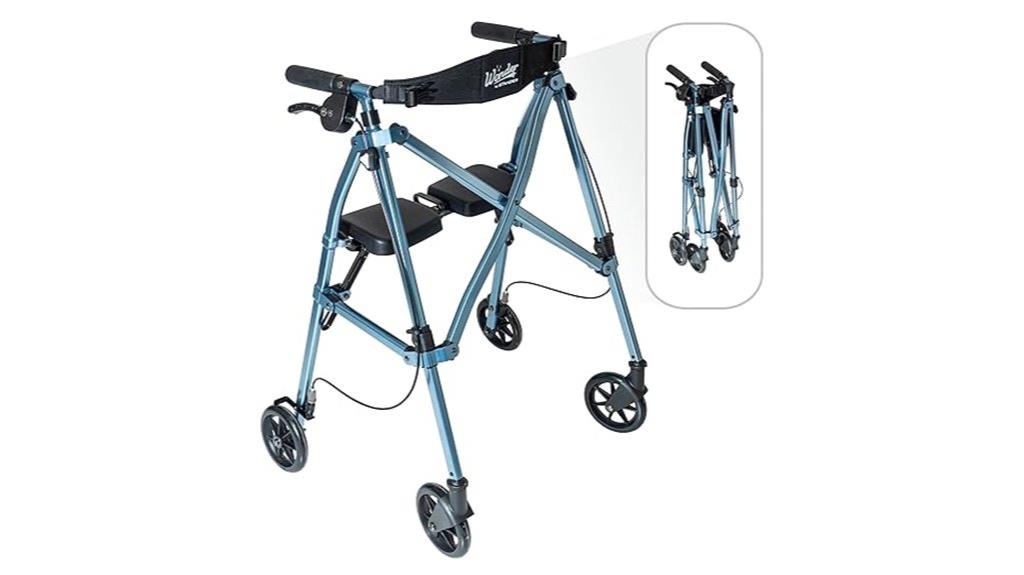 compact senior rollator seat