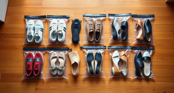 compact travel shoe organizers