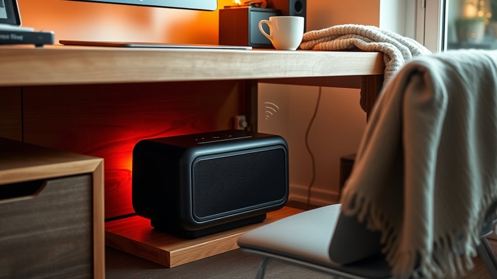 compact under desk heaters