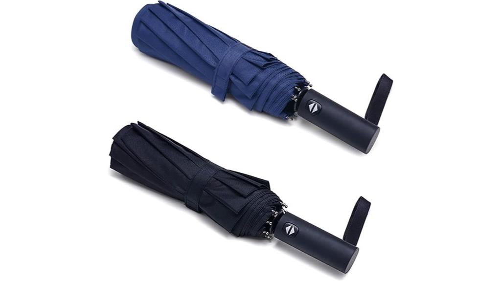 compact windproof travel umbrella