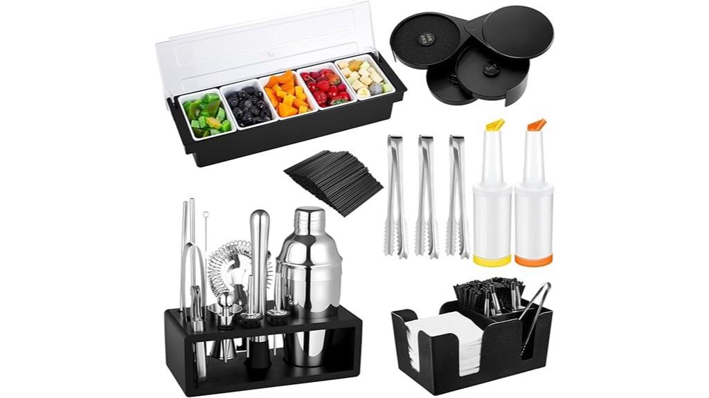 complete bartender kit set