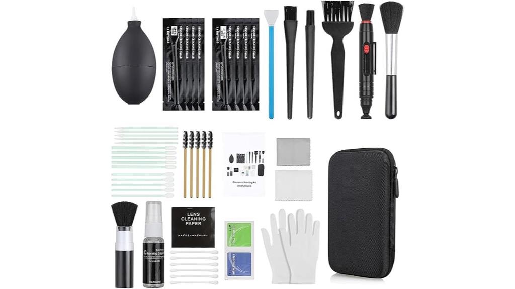 comprehensive camera lens cleaning