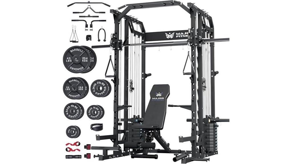 comprehensive home gym equipment
