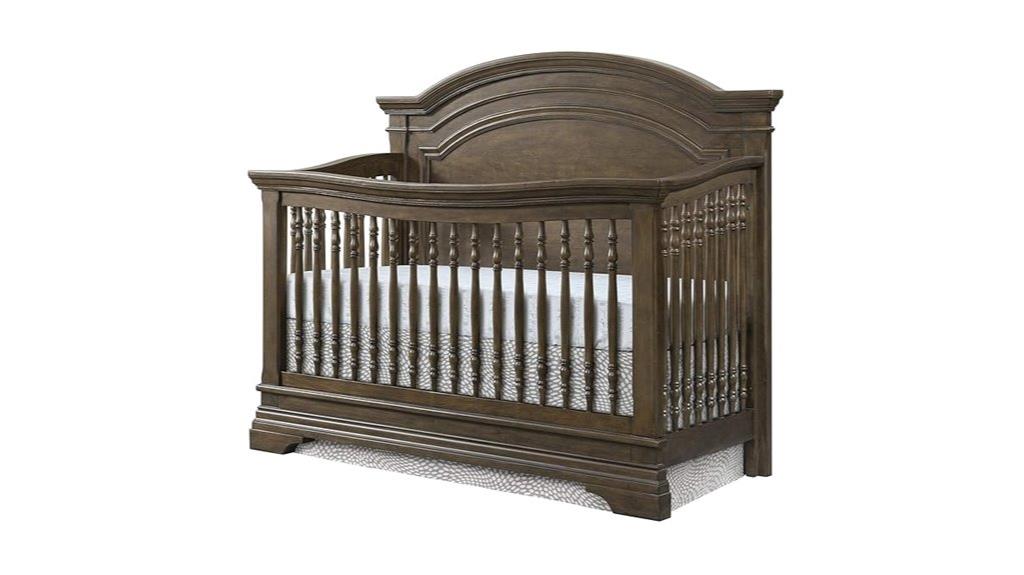 convertible crib with stylish design