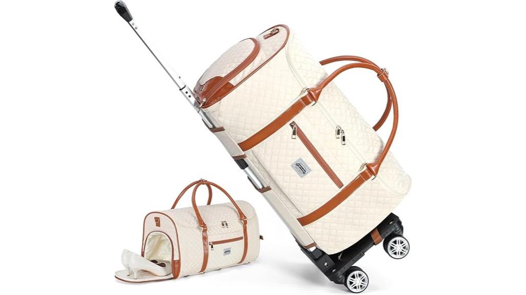 convertible rolling travel bag