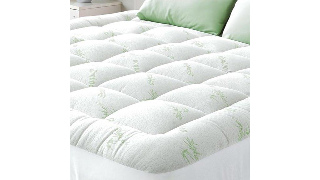 cooling bamboo mattress topper