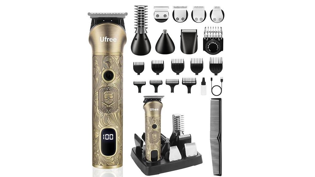 cordless beard trimming kit