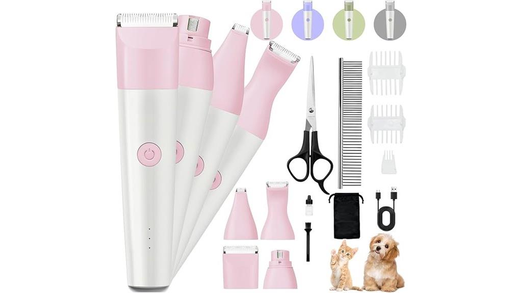 cordless pet grooming kit