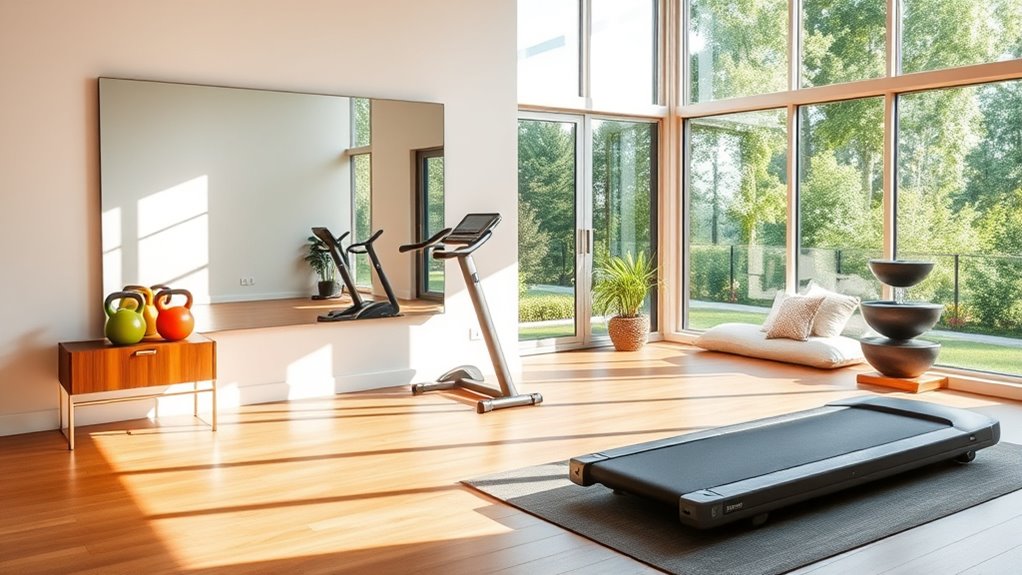 create calm functional spaces