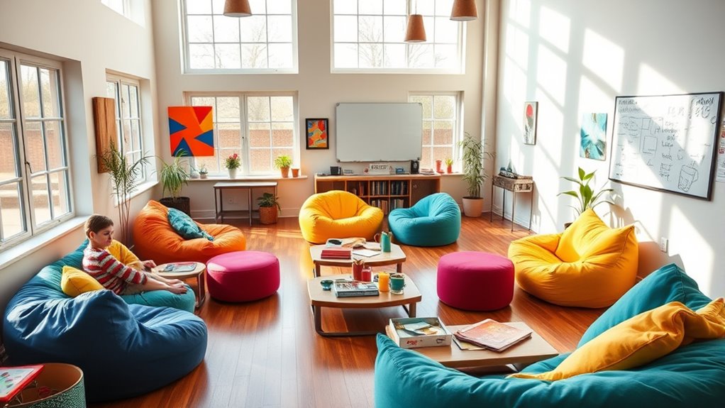 creating communal space areas