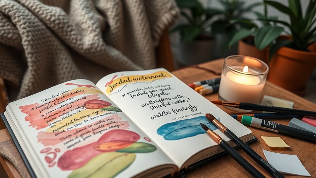 creative journaling nurtures healing