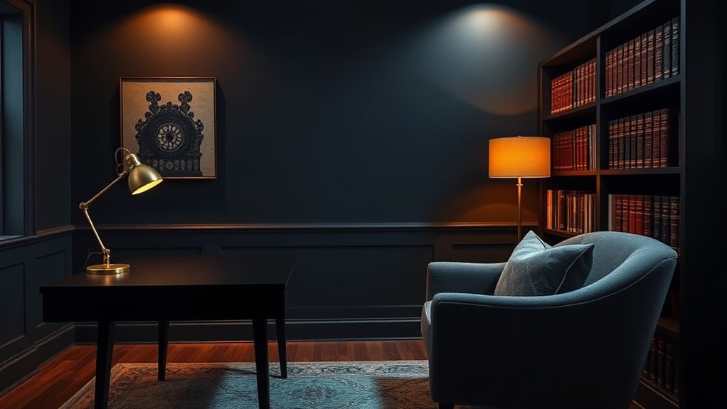 dark vibrant workspace hues