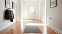 decluttering hallway spaces